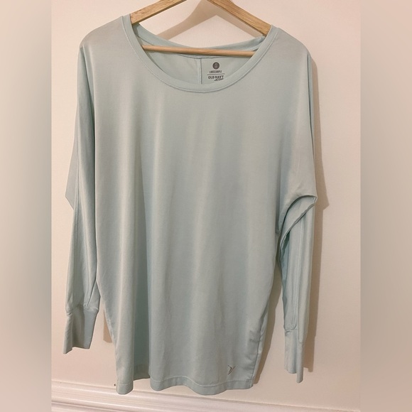 Old Navy Active Long-Sleeve Top – XS – Soft Mint Blue - Picture 2 of 5